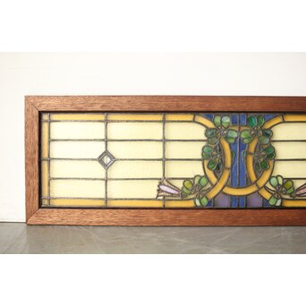 ステンドグラス 花　R0200Y 