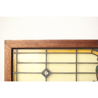 ステンドグラス 花　R0200Y 