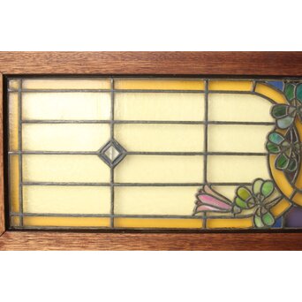 ステンドグラス 花　R0200Y 