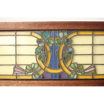 ステンドグラス 花　R0200Y 