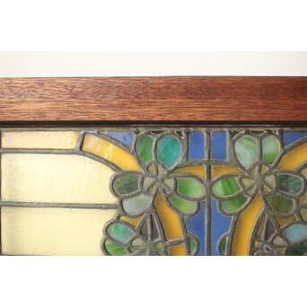 ステンドグラス 花　R0200Y 