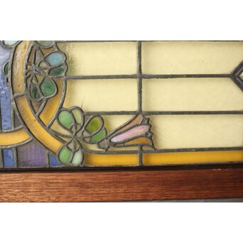 ステンドグラス 花　R0200Y 