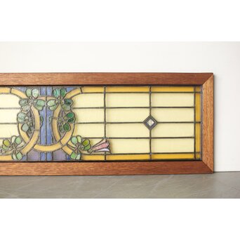 ステンドグラス 花　R0200Y 