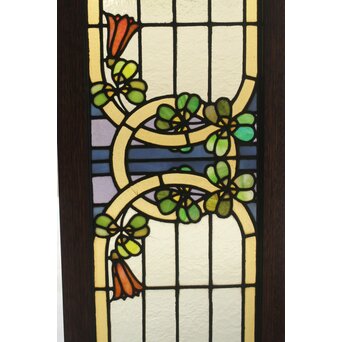 ステンドグラス 花　R0200Y 