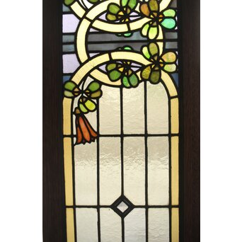 ステンドグラス 花　R0200Y 