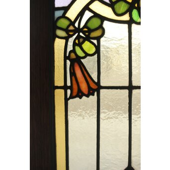 ステンドグラス 花　R0200Y 