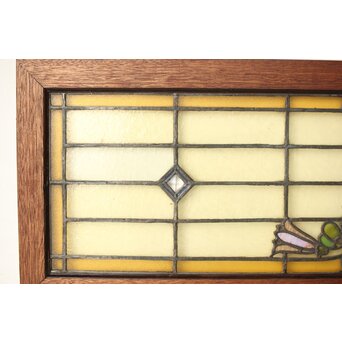 ステンドグラス 花　R0200Y 