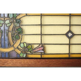 ステンドグラス 花　R0200Y 