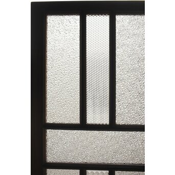 多種ガラス 細分割 黄色ガラス欄間 2枚1組　R0202Y 