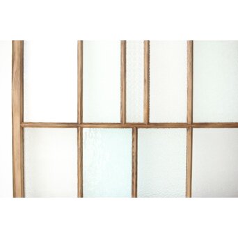 多種ガラス 細分割 緑黄色ガラス建具 4枚1組　GD0103Y 