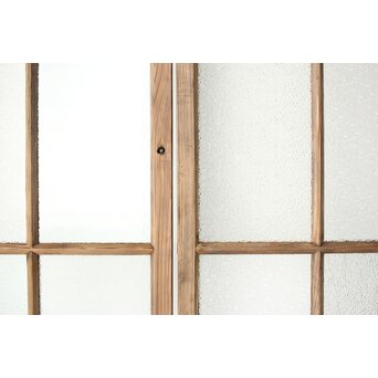 多種ガラス 細分割 緑黄色ガラス建具 4枚1組　GD0103Y 