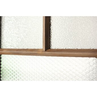 多種ガラス 細分割 緑黄色ガラス建具 4枚1組　GD0103Y 