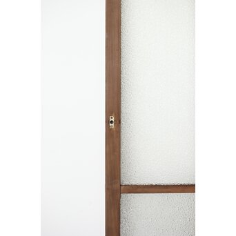 多種ガラス 細分割 緑黄色ガラス建具 4枚1組　GD0103Y 