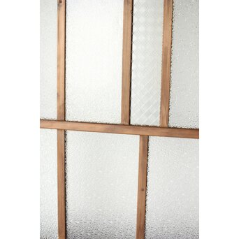 多種ガラス 細分割 緑黄色ガラス建具 4枚1組　GD0103Y 