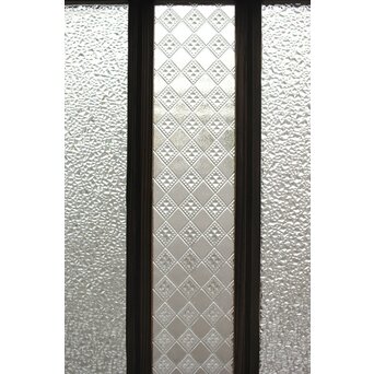 多種ガラス 細分割 緑黄色ガラス建具 4枚1組　GD0103Y 