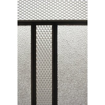 多種ガラス 細分割 緑黄色ガラス建具 4枚1組　GD0103Y 