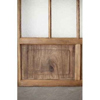 多種ガラス 細分割 緑色ガラス建具 4枚1組　GD0104Y 