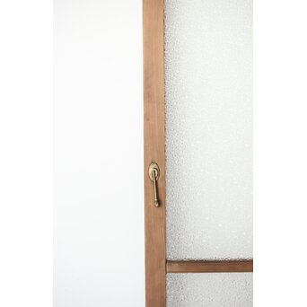 多種ガラス 細分割 緑色ガラス建具 4枚1組　GD0104Y 