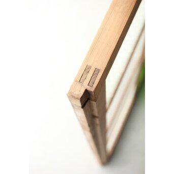 多種ガラス 細分割 緑色ガラス建具 4枚1組　GD0104Y 