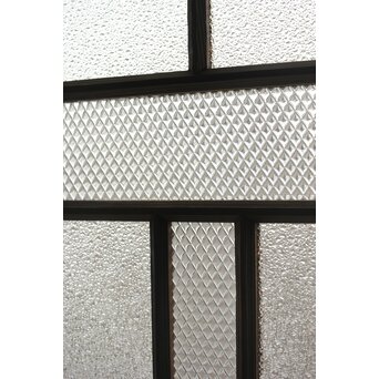 多種ガラス 細分割 緑色ガラス建具 4枚1組　GD0104Y 