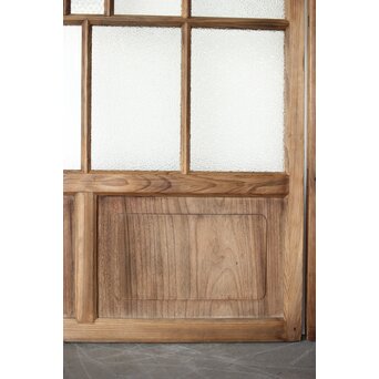 多種ガラス 細分割 緑色ガラス建具 4枚1組　GD0104Y 