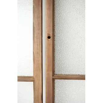 多種ガラス 細分割 緑色ガラス建具 4枚1組　GD0104Y 