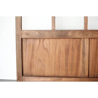 多種ガラス 細分割 緑色ガラス建具 4枚1組　GD0104Y 