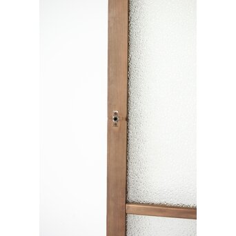 多種ガラス 細分割 緑色ガラス建具 4枚1組　GD0104Y 