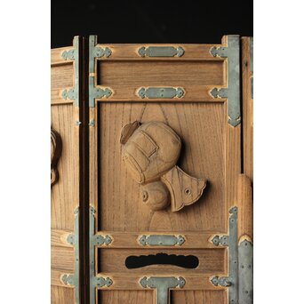 唐戸風 神棚の建具　X358 