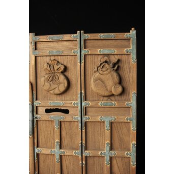 唐戸風 神棚の建具　X358 