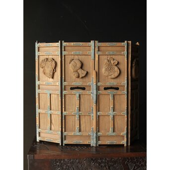 唐戸風 神棚の建具　X358 