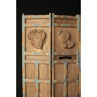 唐戸風 神棚の建具　X358 