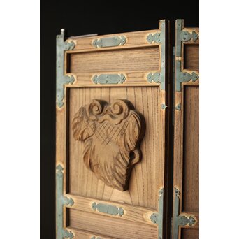 唐戸風 神棚の建具　X358 