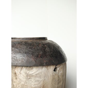 民藝 斫り大鉢　X359 