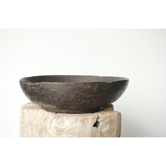 民藝 斫り大鉢　X359 