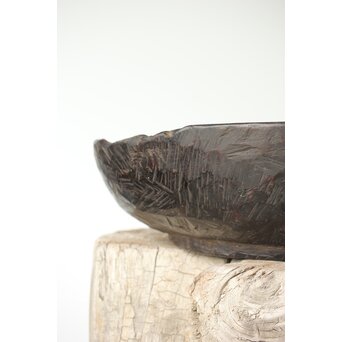 民藝 斫り大鉢　X359 