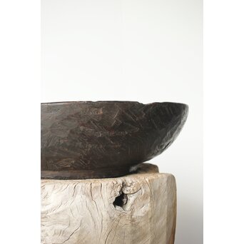 民藝 斫り大鉢　X359 