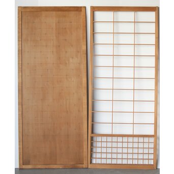 まいら戸と障子戸 4枚1組　B1017Y 