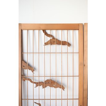 鶴に松 大型書院 4枚1組　R0204 