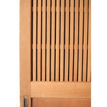 ハイサイズ 総欅格子蔵戸　W070Y 
