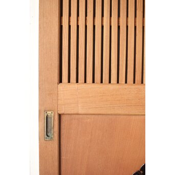 ハイサイズ 総欅格子蔵戸　W070Y 