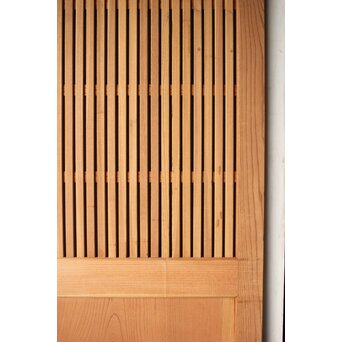 ハイサイズ 総欅格子蔵戸　W070Y 