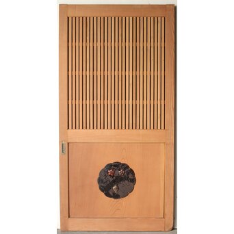 ハイサイズ 総欅格子蔵戸　W070Y