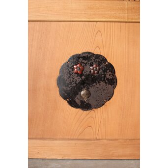 ハイサイズ 総欅格子蔵戸　W070Y 