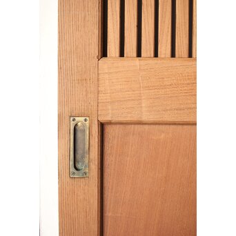 ハイサイズ 総欅格子蔵戸　W070Y 