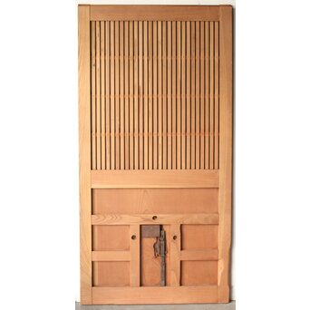 ハイサイズ 総欅格子蔵戸　W070Y 