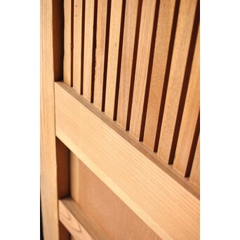 ハイサイズ 総欅格子蔵戸　W070Y 