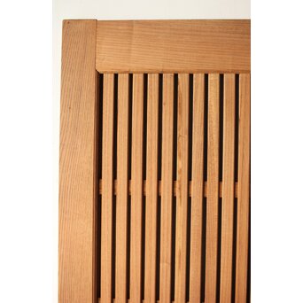 ハイサイズ 総欅格子蔵戸　W070Y 