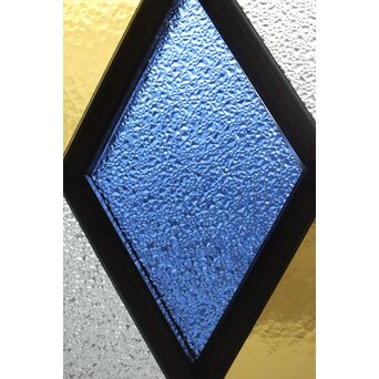 アールデコ 多色ガラス 明り取り/欄間　R0205Y 