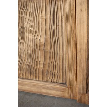 多種ガラス 細分割 緑黄色ガラス建具 4枚1組　GD0106Y 